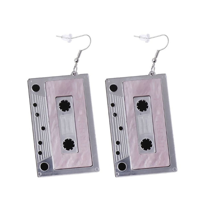 Retro-Inspired Cassette Tape Earrings Kalsten