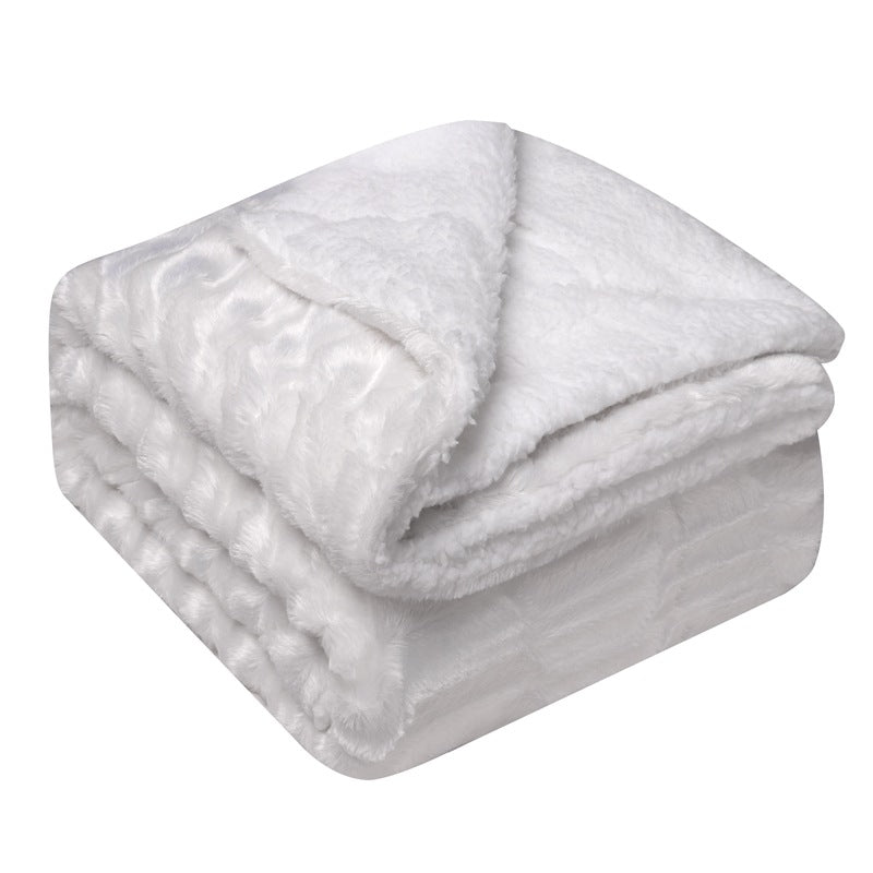 Women's luxurious cuddly blanket made of soft microfiber fabric Kalsten