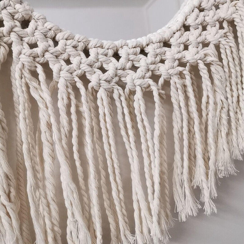 Decorative Macrame Wall Mirror Kalsten