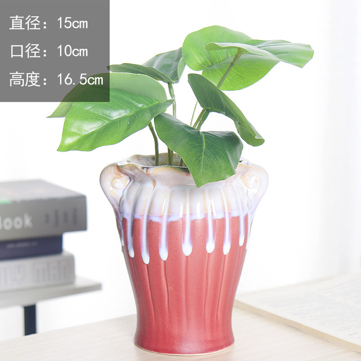 Artistic Ceramic Planter Kalsten