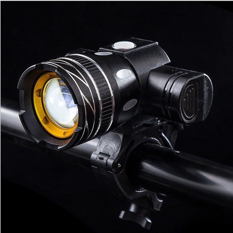 USB Rechargeable Bicycle Headlight with Adjustable Mount Kalsten