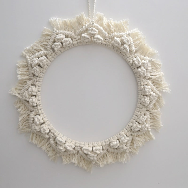 Decorative Macrame Wall Mirror Kalsten