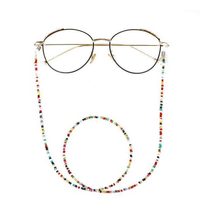 Colorful Beaded Eyewear Retainer Chain Kalsten