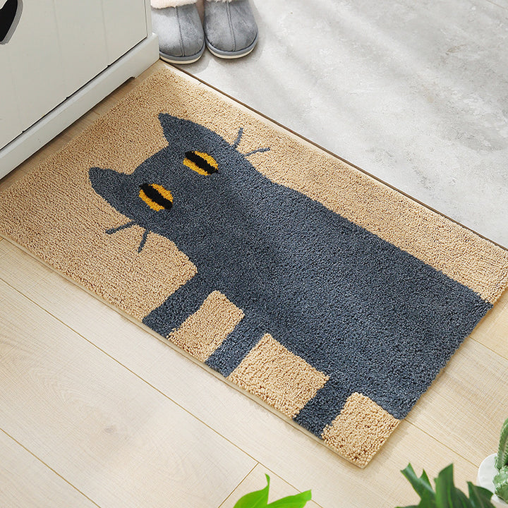 Fun Animal-Themed Bath Mat for Bathroom