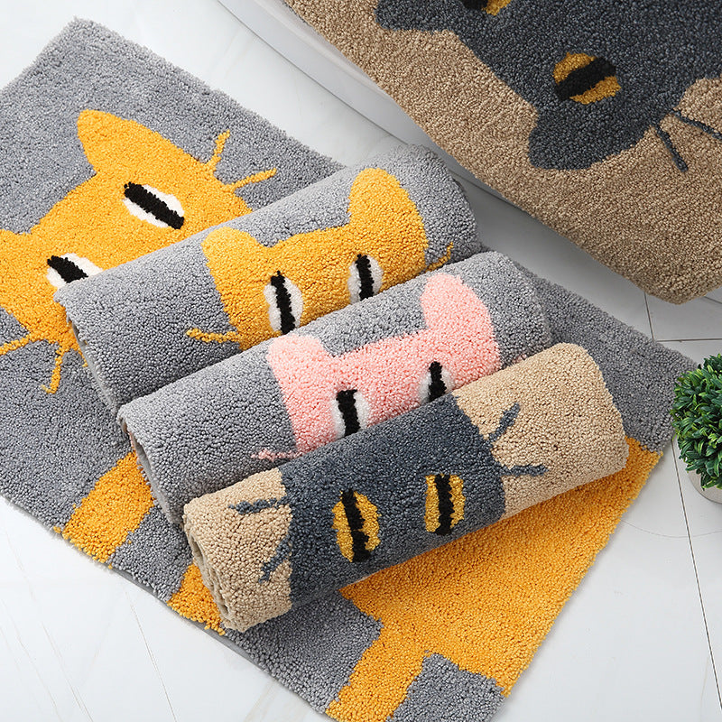 Decorative Cat Design Mat for Home
