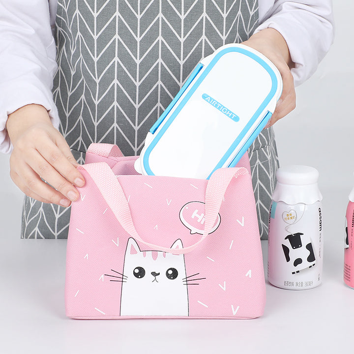 Insulated Lunch Tote with Fun Penguin Design Kalsten