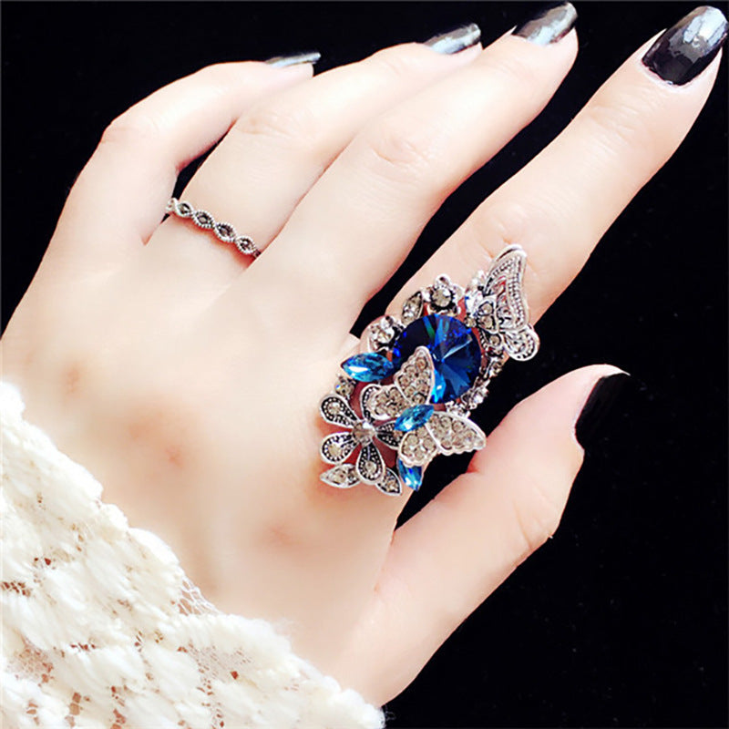 Statet Floral Ring Kalsten