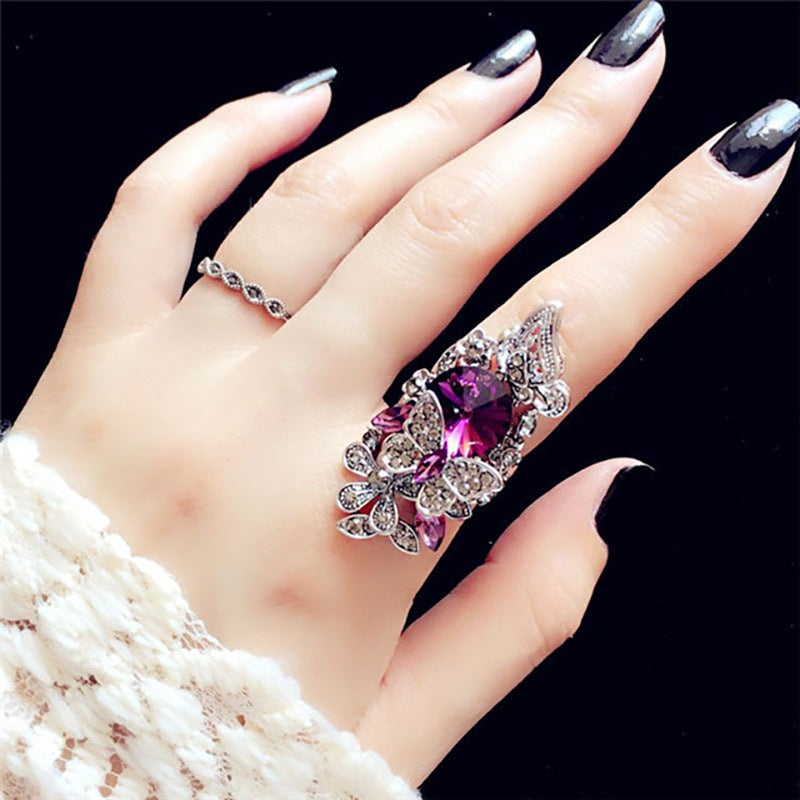 Statet Floral Ring Kalsten