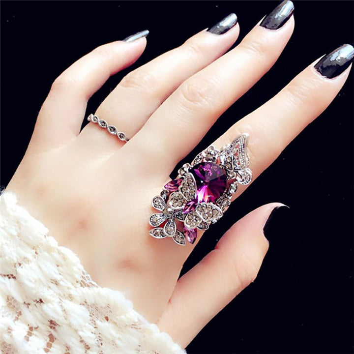 Statet Floral Ring Kalsten