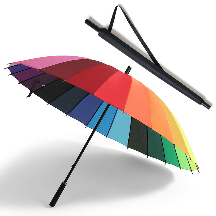 Ladies elegant parasol with stable structure and ergonomic handle Kalsten