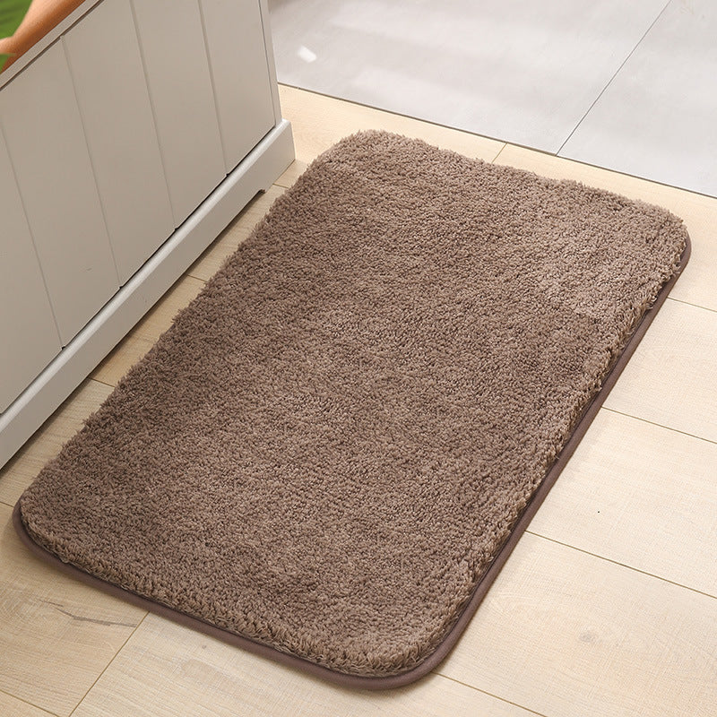 Plush Textured Bath Mat for Bathroom
