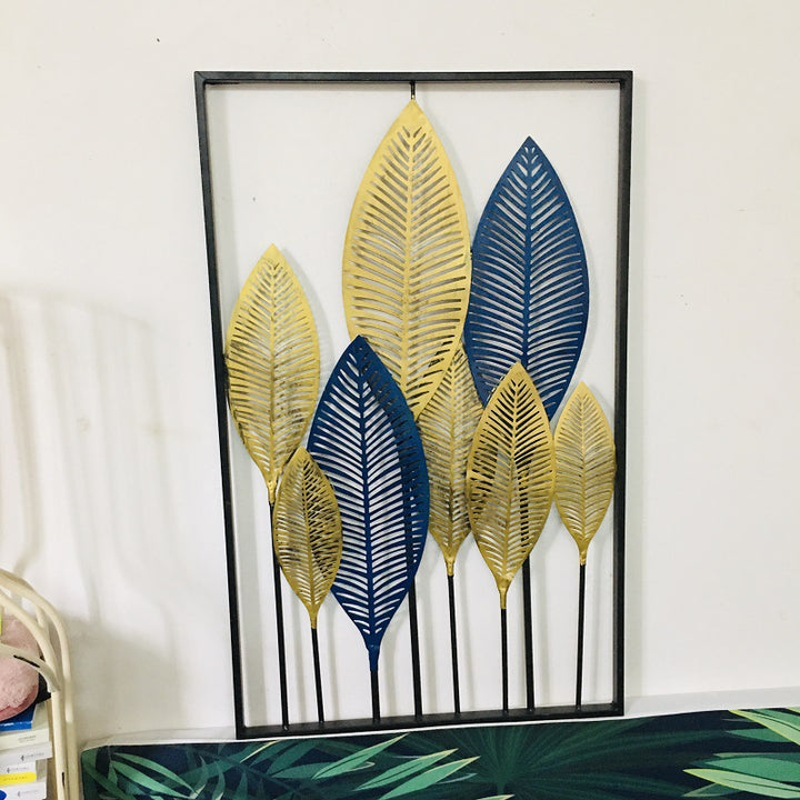 Artistic Metal Leaf Wall Sculpture Kalsten