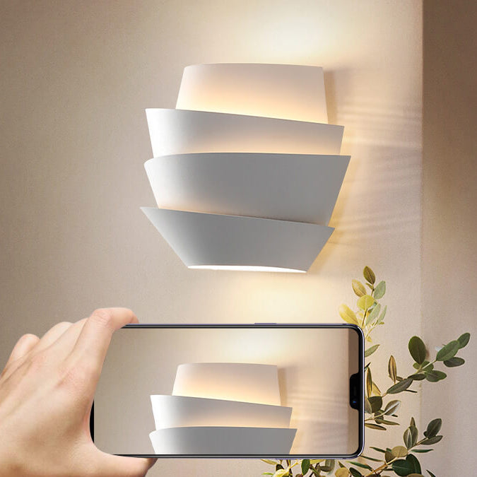 ShineLux - Modern Wall Lamp with Double Light Points Made of Iron Kalsten