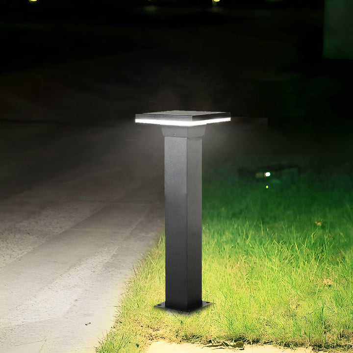 Outdoor Minimalist Round Square Waterproof LED Landscape Lighting Lawn Lamps | Kalsten