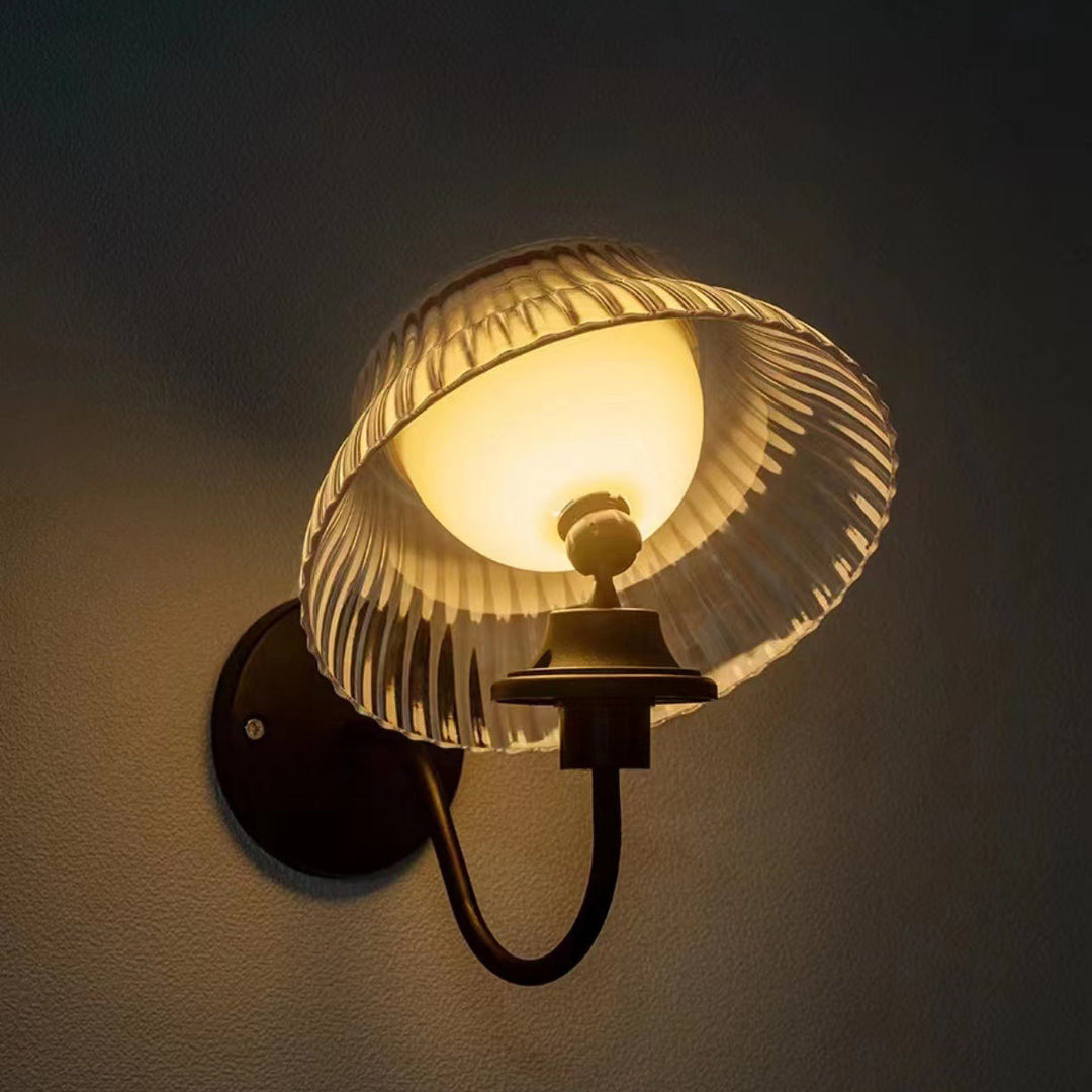 Contemporary Retro Solar Iron Alloy Plastic LED Waterproof Wall Sconce Lamp For Outdoor | Kalsten