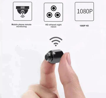 Kalsten | Small WiFi Security Camera Night Vision Wireless HD Kids Pet Safety Monitoring