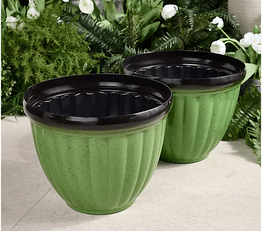 Breathable Plant Pot with Double Drainage