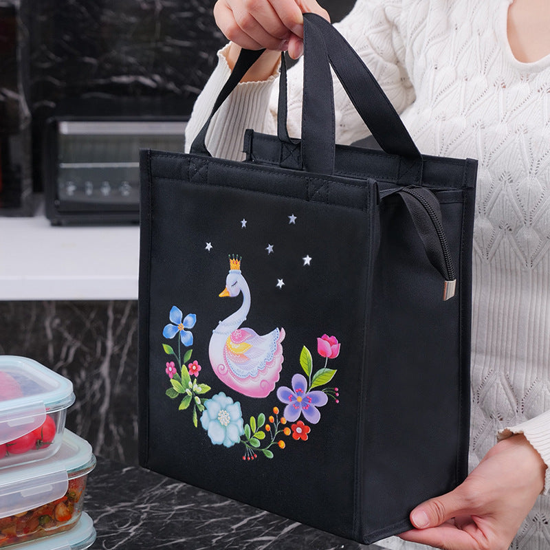 Cooler Bag with Elegant Flower Design Kalsten