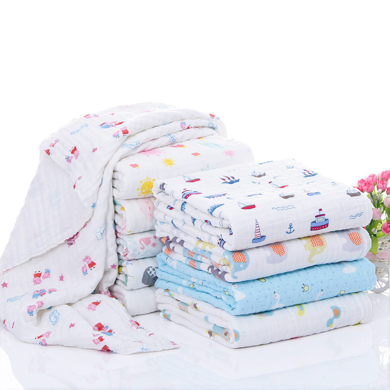 Soft Cotton Multi-Printed Baby Blanket kalsten