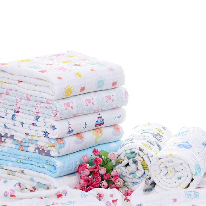 Soft Cotton Multi-Printed Baby Blanket kalsten