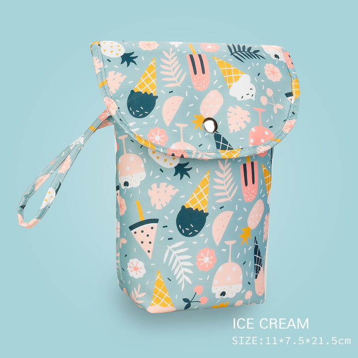 Cooler bag with cheerful lemon pattern Kalsten