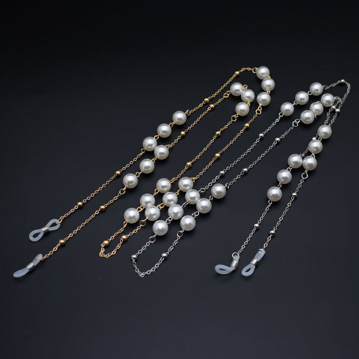 Elegant Pearl-Accented Eyewear Chain Kalsten 1786692160