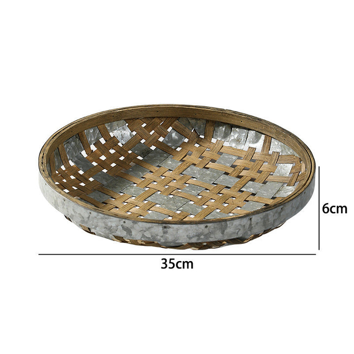 Handwoven Decorative Serving Bowl Kalsten