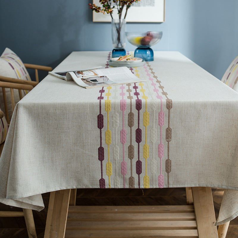 Decorative Embroidered Tablecloth