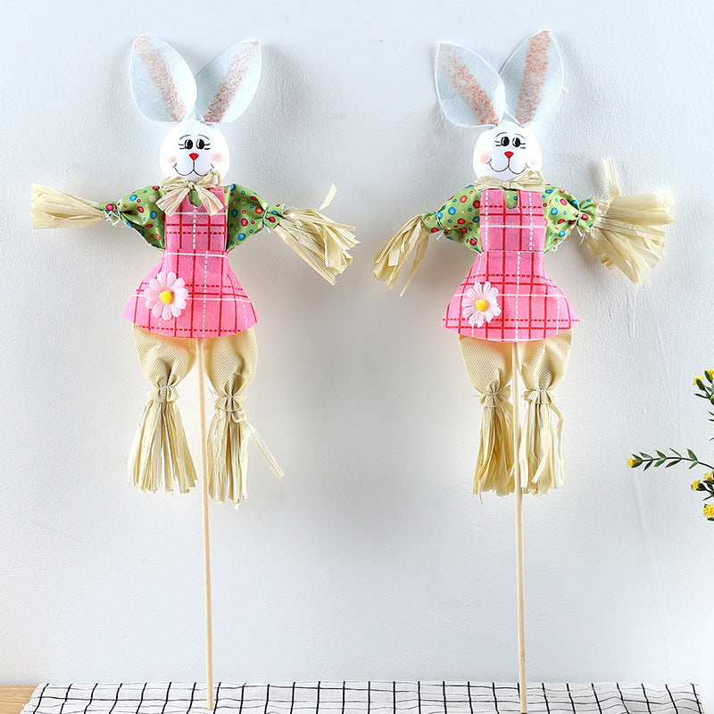 Decorative Bunny Garden Figurine