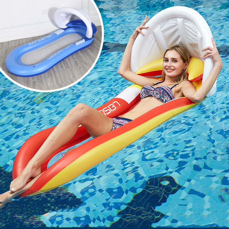Women's Inflatable Water Lounger with Integrated Safety Edge Kalsten
