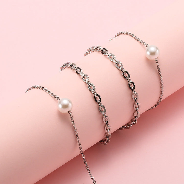 Pearl-Accented Eyewear Chain Kalsten