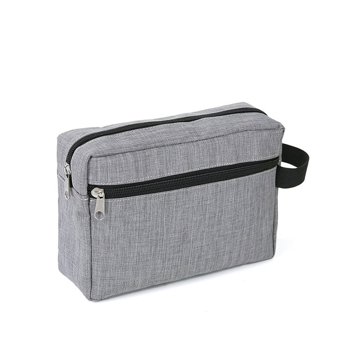 Cosmetic bag with multiple compartments and secure zipper Kalsten