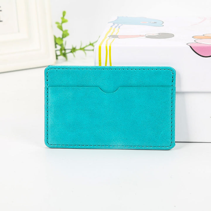 Slim Leather Card Holder