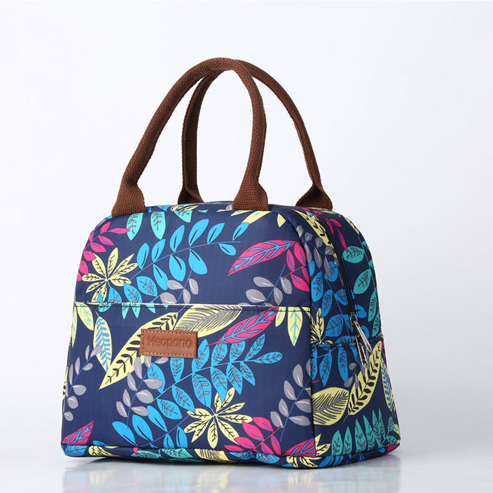Floral Insulated Lunch Tote