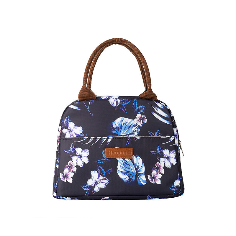 Floral Insulated Lunch Tote