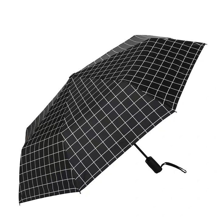 Women's elegant folding umbrella with trendy feather design Kalsten