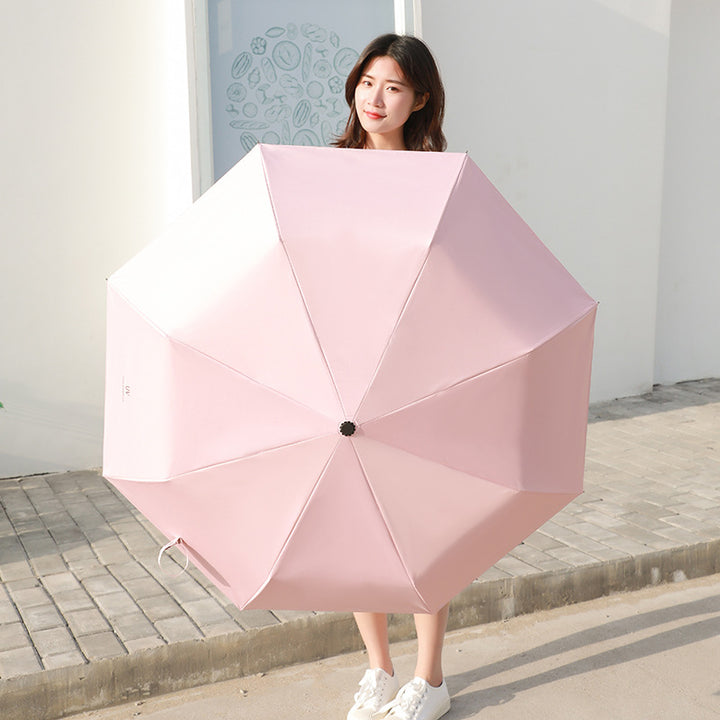Ladies UV Protection Folding Umbrella with Innovative Mechanism Kalsten