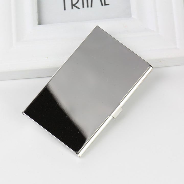 Stylish Stainless Steel Business Card Holder