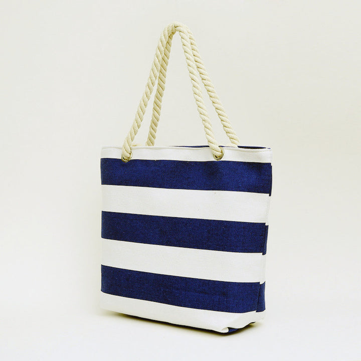Beach bag made of high-quality canvas with robust rope handles Kalsten