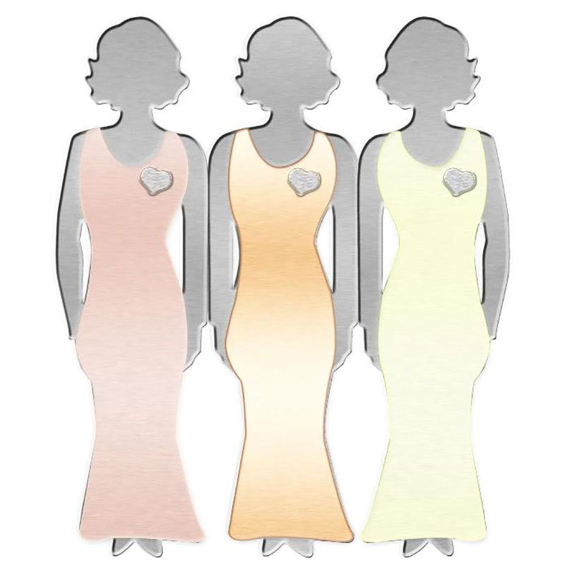 Decorative Dress Shaped Magnets Kalsten