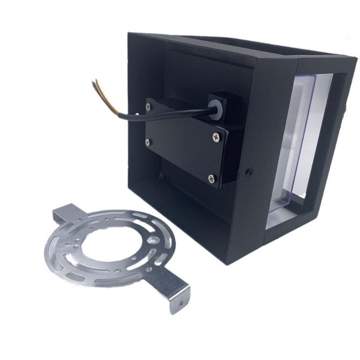 Modern Minimalist Waterproof Square Aluminum Acrylic LED Outdoor Wall Sconce Lamp For Garden | Kalsten