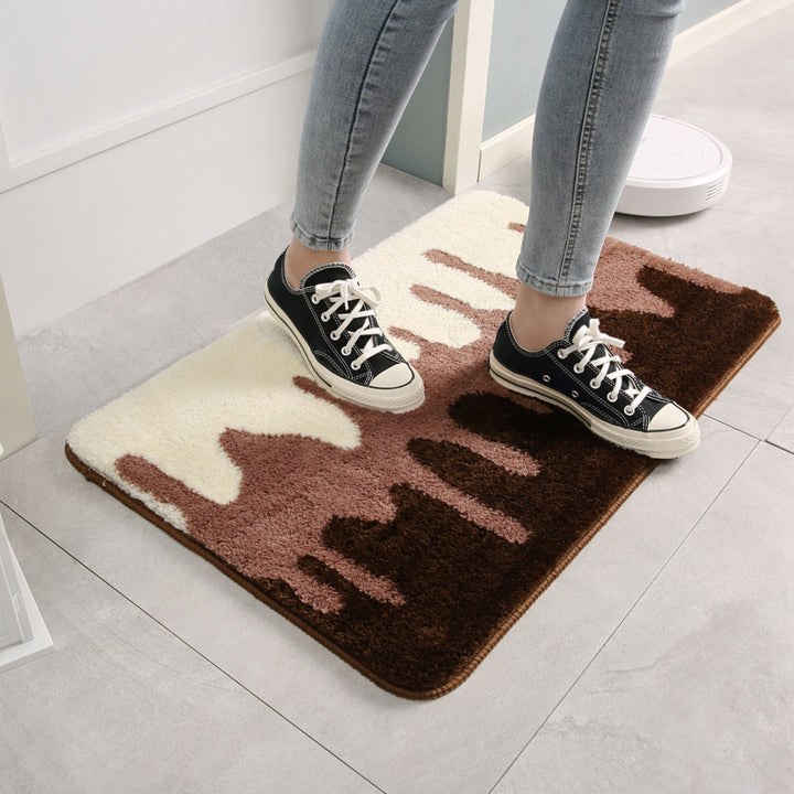 Abstract Design Bath Mat