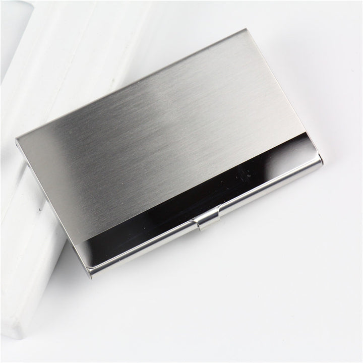 Premium Stainless Steel Business Card Holder