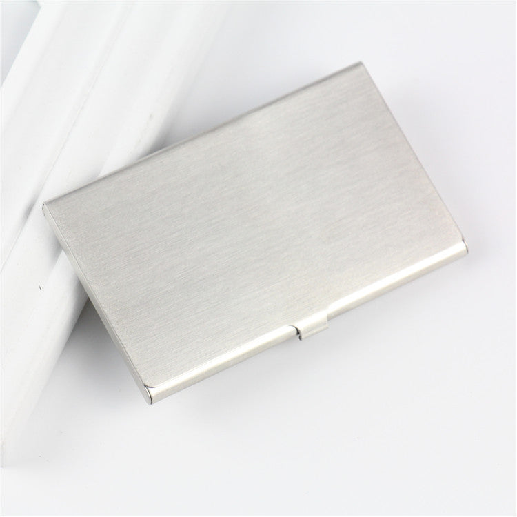 Premium Stainless Steel Business Card Holder