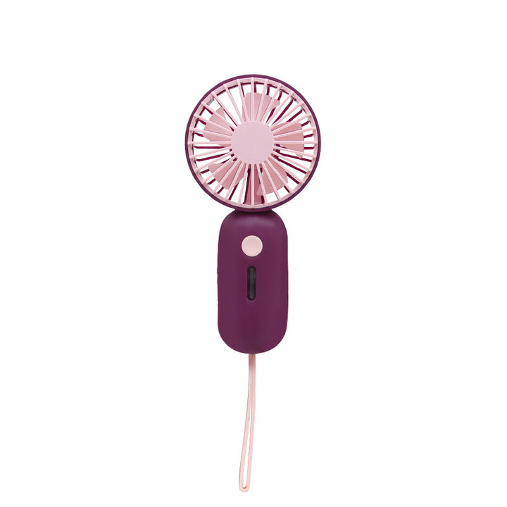 Ladies portable cooling fan with ergonomic handle Kalsten