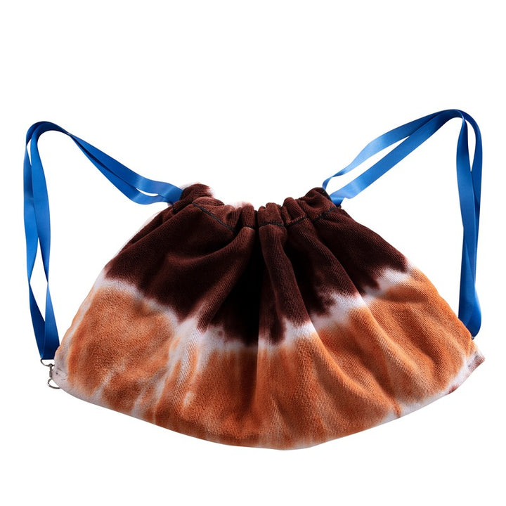 Lounge chair cushion with colorful tie-dye pattern Kalsten