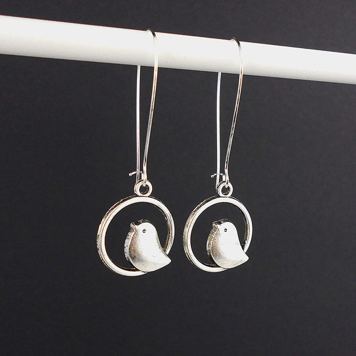 Bird-Themed Dangle Earrings Kalsten