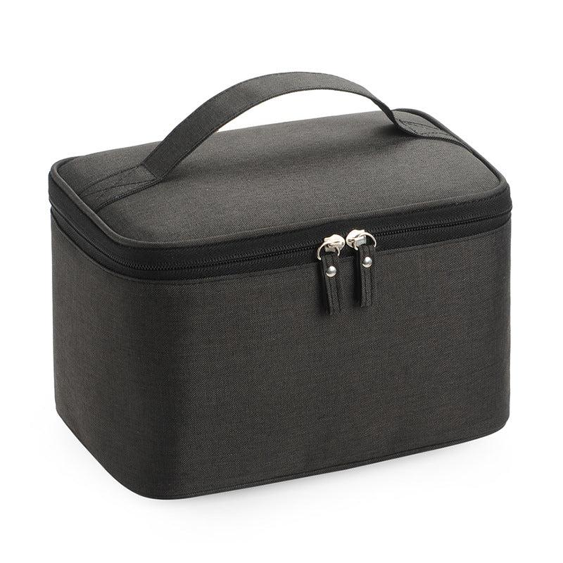 Cosmetic Transport Box With Sturdy Zipper And Practical Carry Handle Kalsten