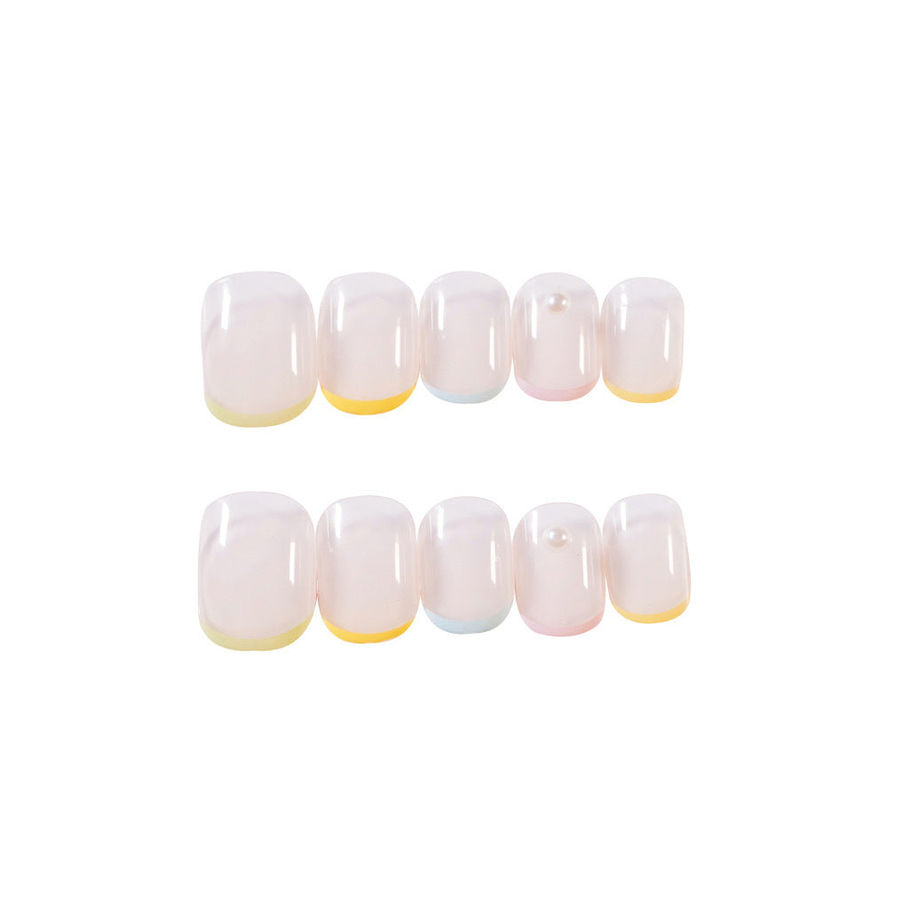 Creative Nail Art with Pastel Colors Kalsten