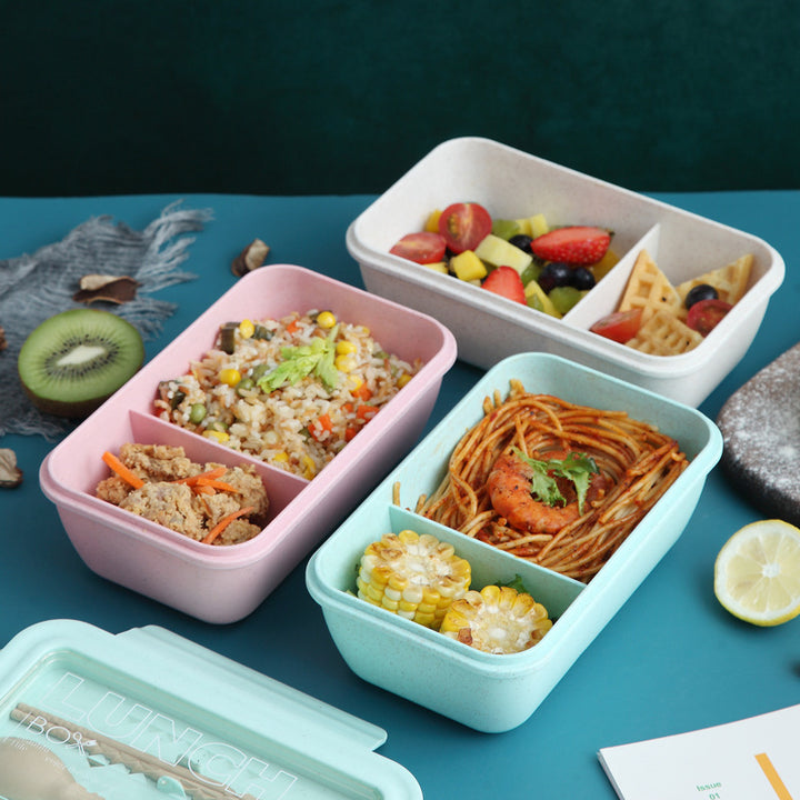 Eco-Friendly Multi-Section Meal Prep Container
